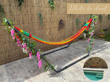 Maya XXL Tipico Mexican hammock in knotless nylon mesh
