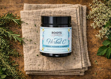 Herbal C organic vitamin C powder with camu camu, acerola, rosehip, and amla