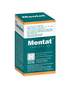 Himalaya Mentat memory and focus tablets, 50 tablet pack
