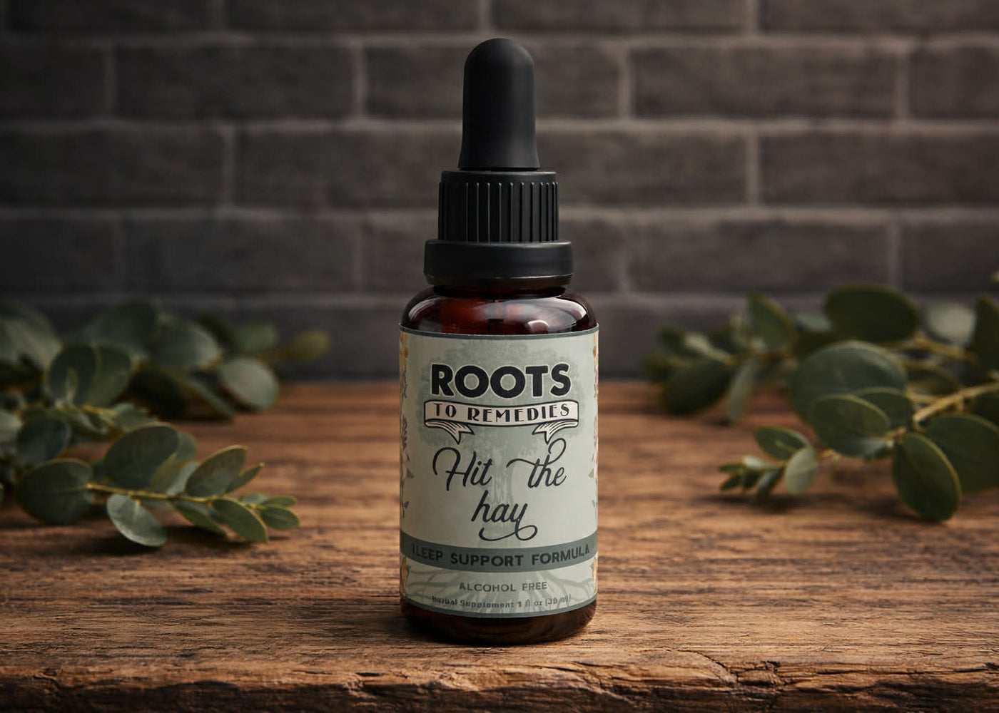 Hit The Hay herbal sleep support extract bottle