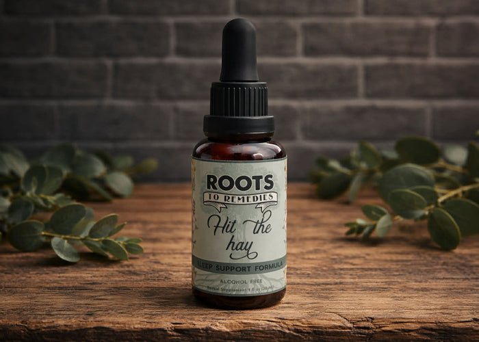 Hit The Hay herbal sleep support extract bottle