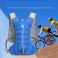Kék 12 literes ultrakönnyű outdoor hátizsák