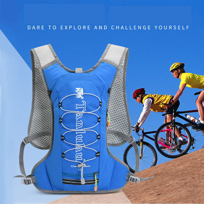 Kék 12 literes ultrakönnyű outdoor hátizsák