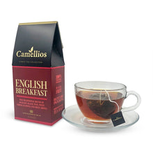 English Breakfast fekete tea piramis filterekkel