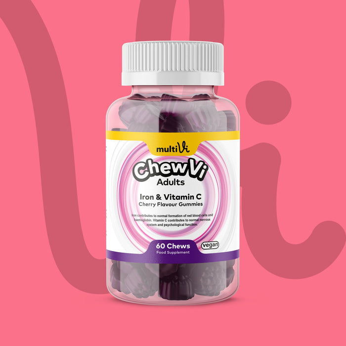 Iron & Vitamin C Gummies - Cherry Flavour-0