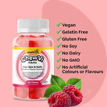 Hair Skin & Nails Gummies - Raspberry Flavour-1