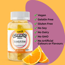 Turmeric & Ginger Gummies - Orange Flavour-1