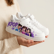Fehér K-pop ihletésű gyerek sneaker