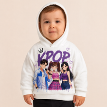 K-pop mintás gyerek pulóver