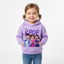 K-pop mintás gyerek pulóver