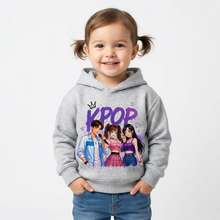 K-pop mintás gyerek pulóver