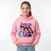 K-pop mintás gyerek pulóver
