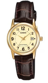 Casio Collection női karóra bőrszíjjal