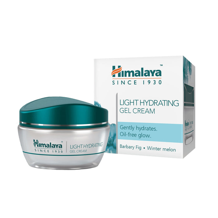 Himalaya Light Hydrating Gel Cream 50g facial moisturiser for normal to oily skin