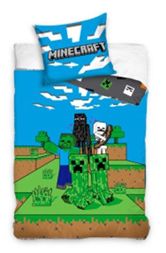 Minecraft A csapat pamut ágyneműgarnitúra 140x200 cm