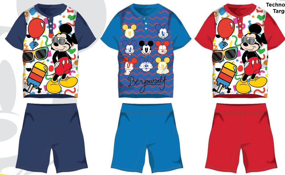 Disney Mickey mintás rövid gyerekpizsama