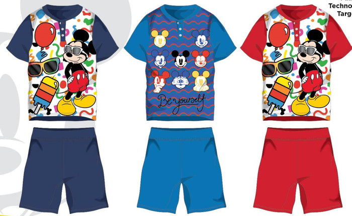 Disney Mickey mintás rövid gyerekpizsama