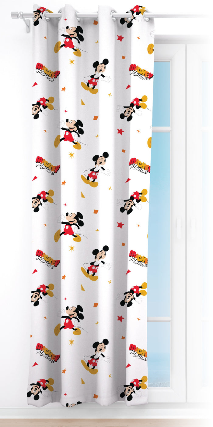 Mickey egér mintás függöny 140 x 245 cm