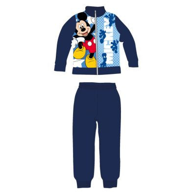 Sötétkék Disney Mickey egér kisfiú szabadidőruha 110-es méretben