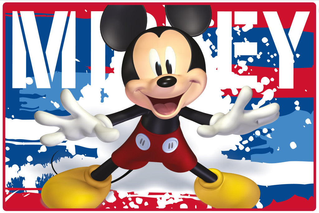 Disney Mickey egér szőnyeg, fürdőszobai kilépő - 80 x 120 cm-0