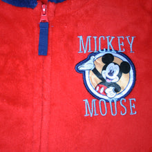 Piros Mickey egér mintás gyerek köntös 110-es méretben