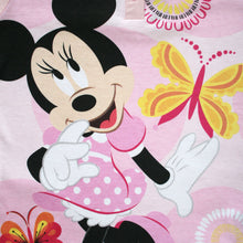 Világosrózsaszín Minnie egeres hosszú gyerek pizsama