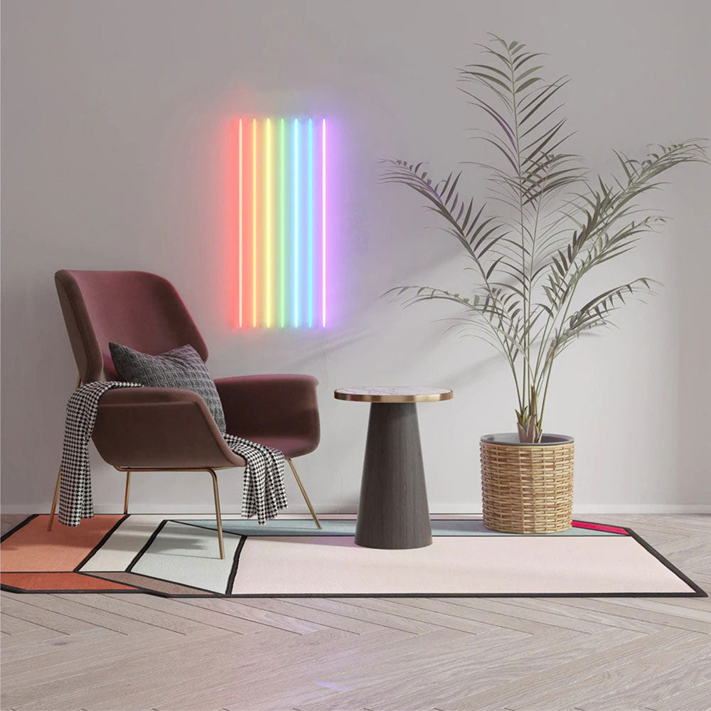 Pride rainbow LED neon sign for colourful wall décor