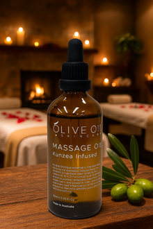 Masszázsolaj Kunzea ambigua illóolajjal, 100 ml