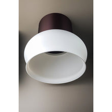 Nava Moro Ivory 3D printed pendant light with cocoa-brown and matte ivory finish