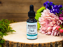 Multi Minerals herbal extract bottle for plant-based mineral support