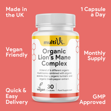 Organic Lions Mane Complex Supplement-2