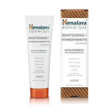 Himalaya Botanique Whitening+ Hydroxyapatite extra strength mint toothpaste 85g tube