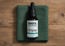 Nervine nervous system support herbal extract bottle