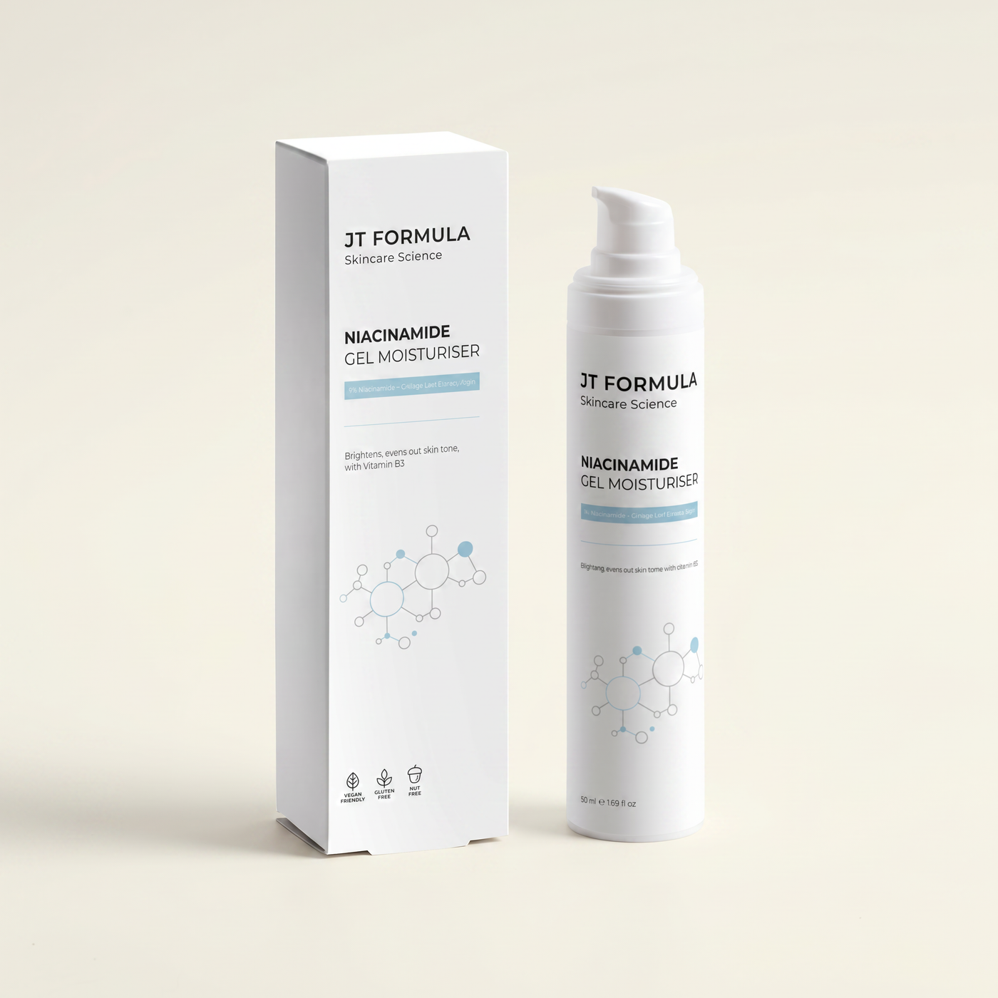 Niacinamidos gél hidratáló arckrém 50 ml