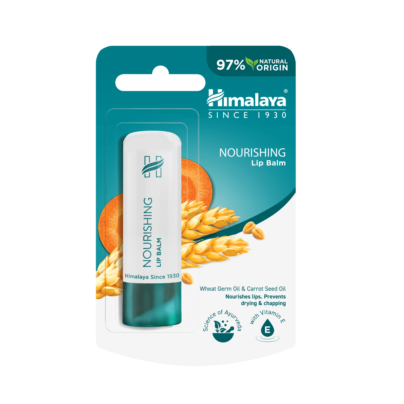 Himalaya Nourishing Lip Balm 4.5g stick for dry and chapped lips