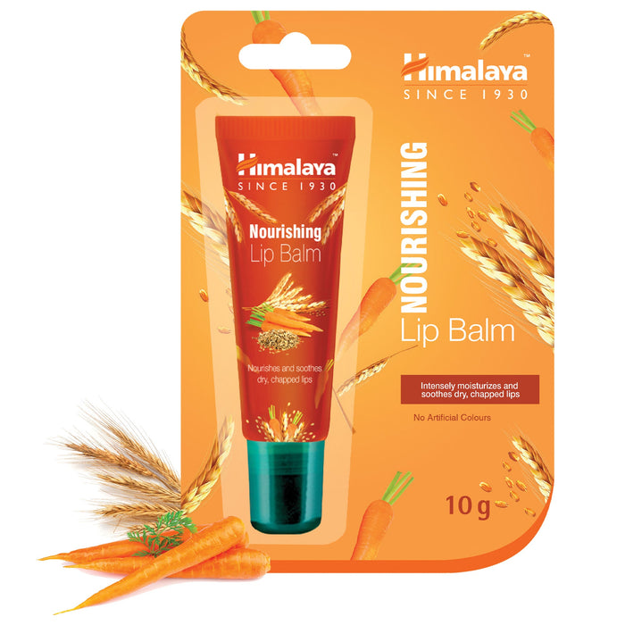 Himalaya Nourishing Lip Balm 10g tube for dry and chapped lips