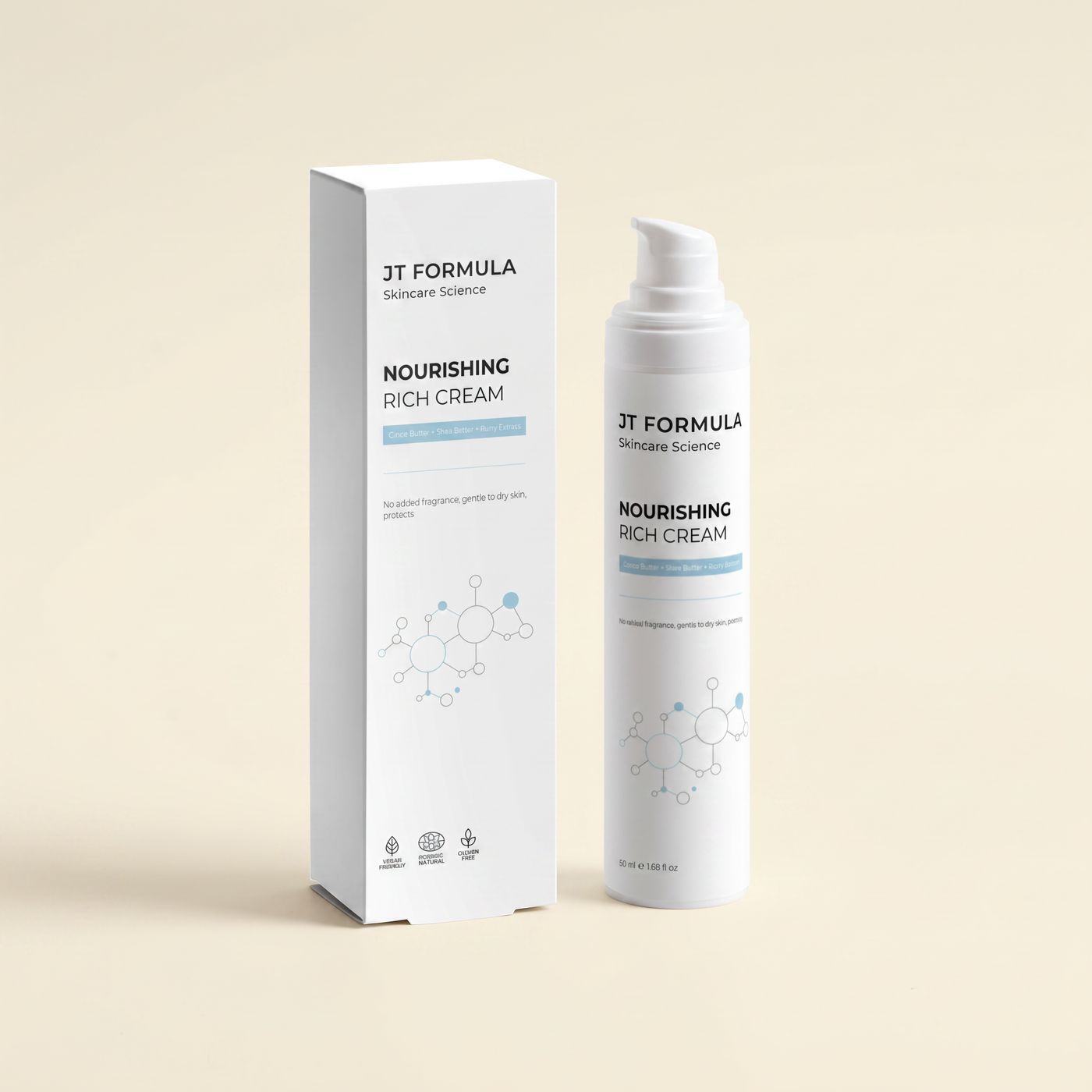 Illatmentes tápláló arckrém 50 ml-es kiszerelésben