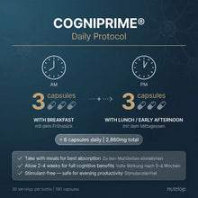 Nutriop® COGNIPRIME® - Premium Nootropic & Cognitive Longevity Stack (180 Capsules)-3