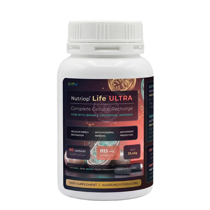 Nutriop® Life ULTRA - Advanced Multi-Pathway Longevity Stack (1115mg)-0
