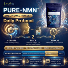 Nutriop® Pure NMN Sublingual Powder - Direct NAD+ Precursor (30g)-2