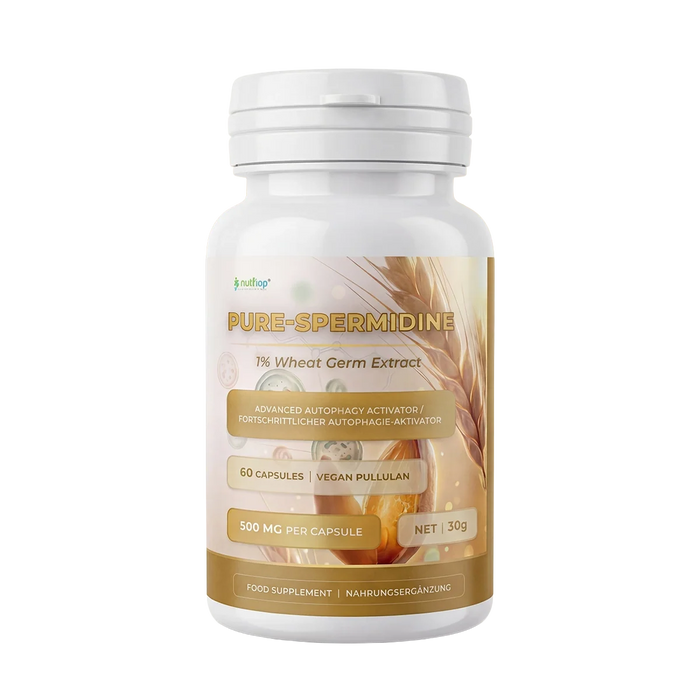 Nutriop® Pure Spermidine 10mg — Advanced Autophagy Activator (60 Capsules)-0