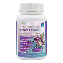 Nutriop® Resveratrol + Quercetin 700mg - Foundational SIRT1 Longevity Stack (60 Capsules)-0