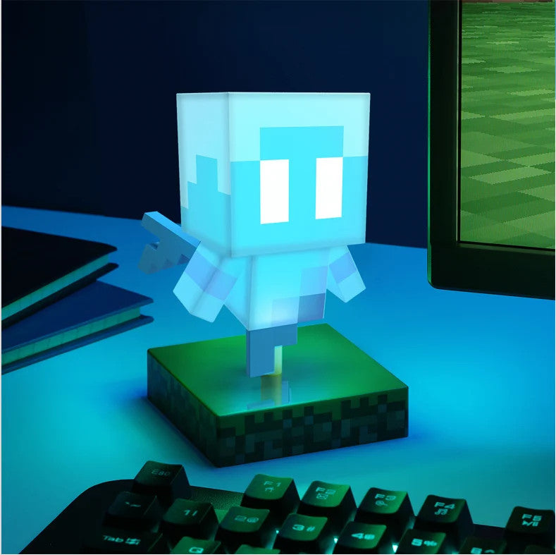 Minecraft Allay ikon LED lámpa
