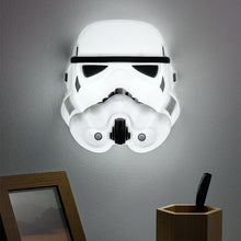 Star Wars Stormtrooper maszk formájú 3D fali lámpa