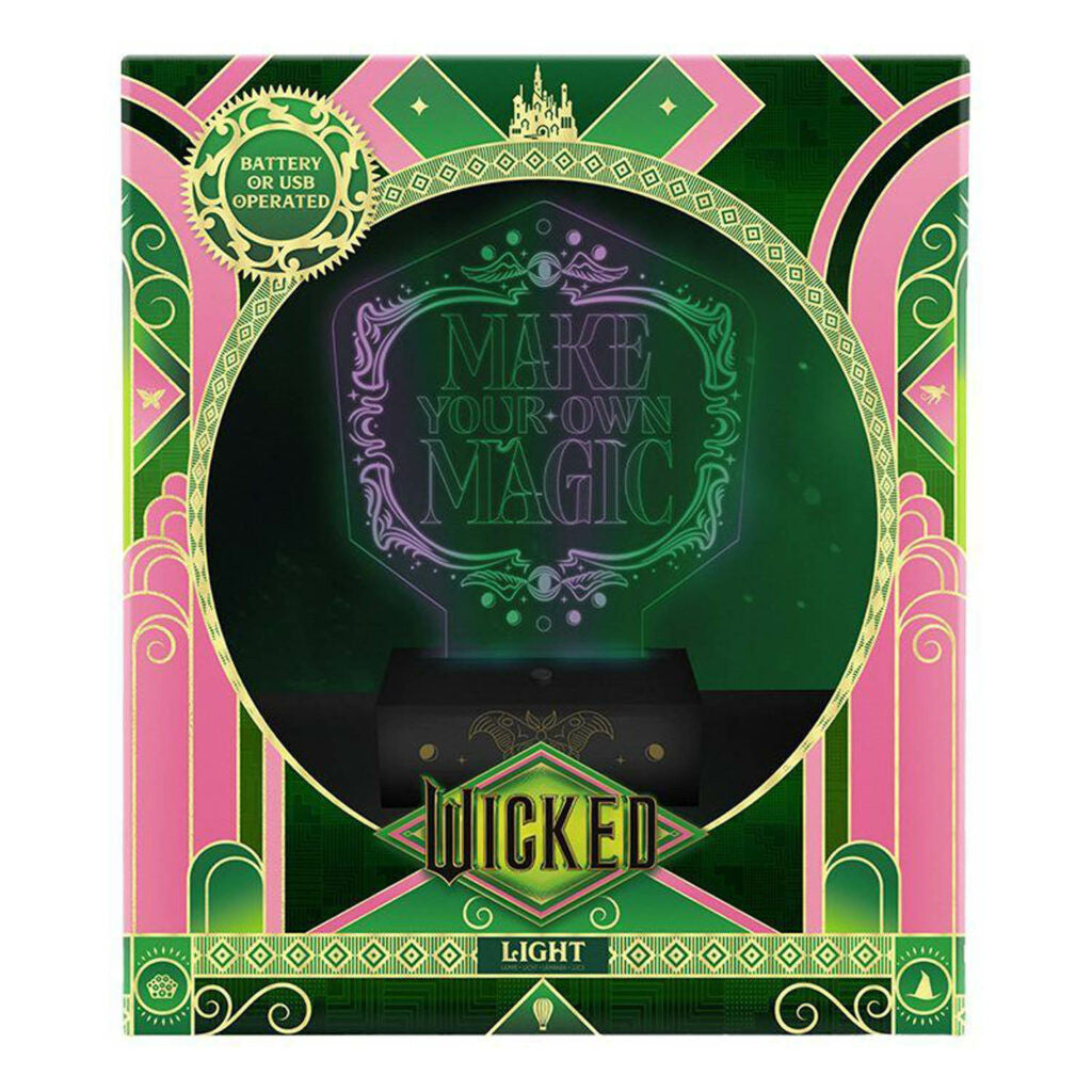 Wicked akril lámpa