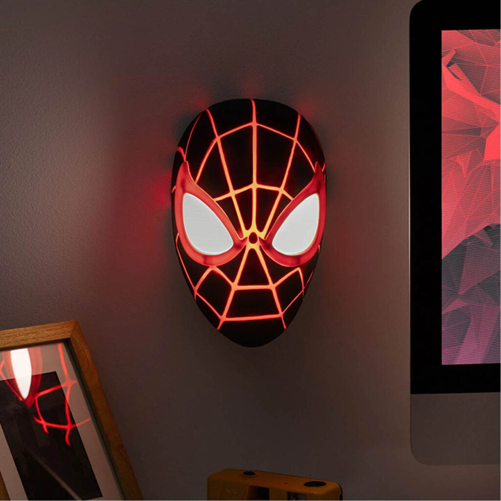 Pókember Venom maszk LED világító lámpa