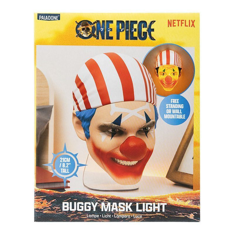 One Piece Buggy Mask falra szerelhető lámpa