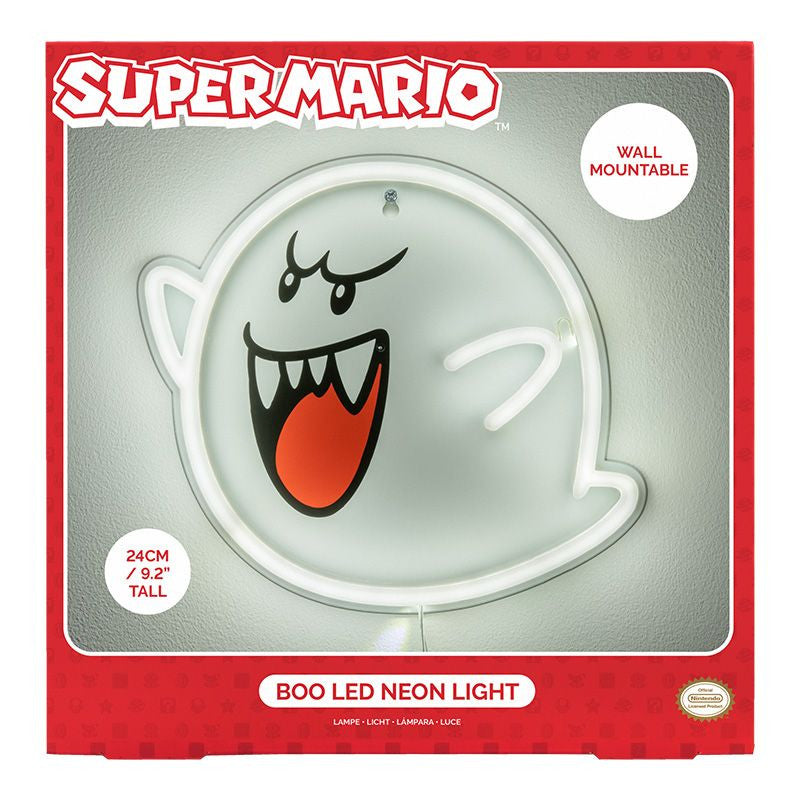 Super Mario Boo falra szerelhető LED neon hangulatvilágítás