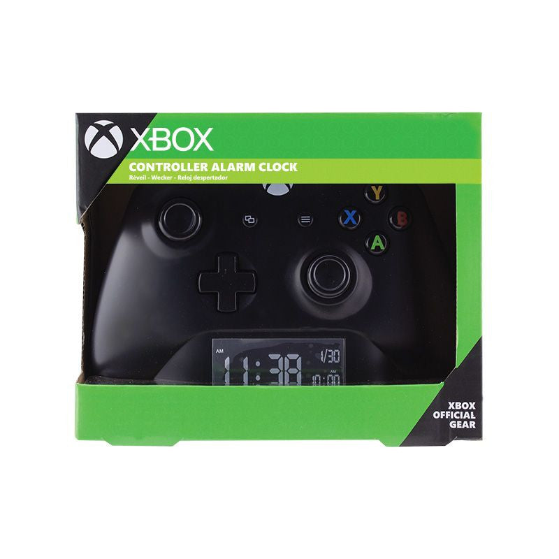 Fekete Xbox kontroller formájú ébresztőóra