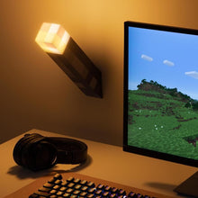 Minecraft falra szerelhető fáklya hangulatvilágítás